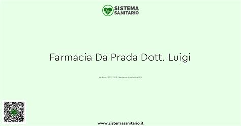 Farmacia Da Prada – Orario e Turno a Berbenno Di Valtellina.